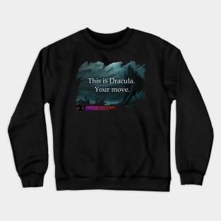 This is Dracula Crewneck Sweatshirt